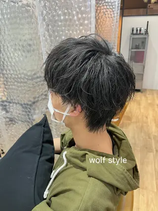 ミディアム パーマ メンズ メンズカット/パーマ Yoshiのヘアスタイル