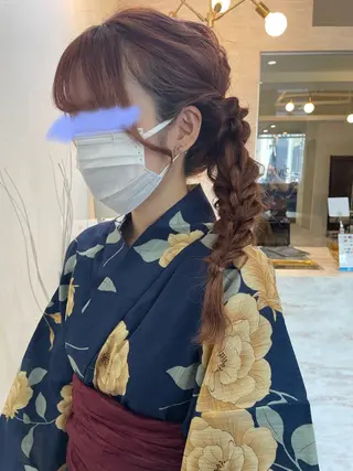 ロング NANA🍊/熊谷 /縮毛矯正/髪質改善のヘアスタイル