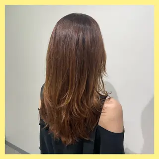 ロング 艶髪美容師 🧸YUZU🤍のヘアスタイル