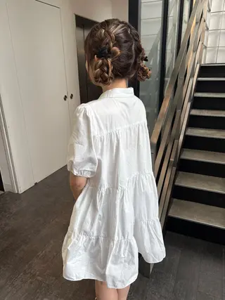 ロング ヘアアレンジ 宮村マオ / Hair set🪽のヘアスタイル