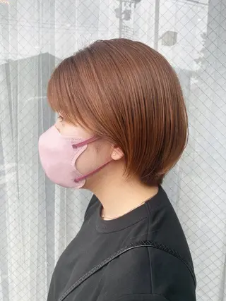 ショート カラー 高浜 夕海のヘアスタイル