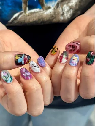 ネイル ハイトーン特化 pepe🎀のヘアスタイル