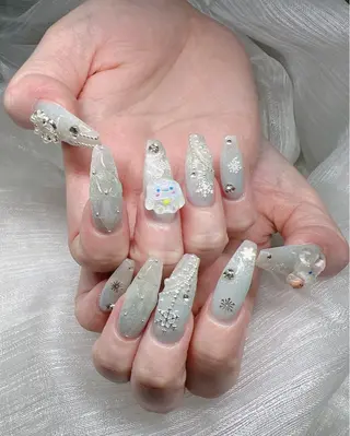 ネイル Lee Nails チップ長さだし専門店のネイルデザイン