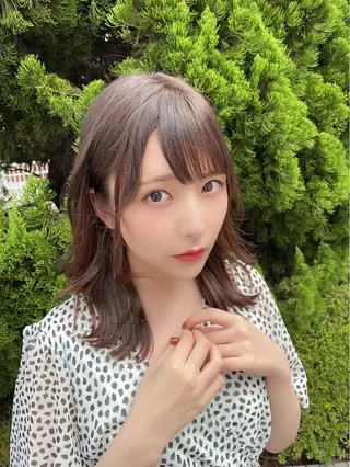 ミディアム カラー 女性が憧れる ショート/角田愛和のヘアスタイル