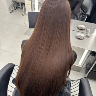 ロング るな🎀 銀座暖色カラー🌈♡のヘアスタイル