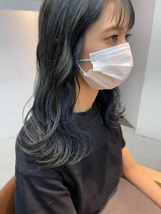 ミディアム カラー mee.urawa所属・似合わせショート×透 明感/やじまたかしのヘアスタイル