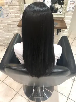 ロング 韓国風ヘア♡ runaのヘアスタイル