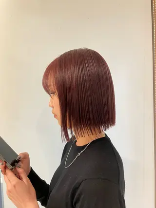 ミディアム 髪質改善・小顔カット 🌺tsugumiのヘアスタイル