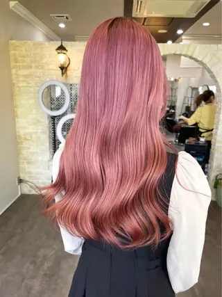 ロング カラー🫧アレンジ 🎀REIMIのヘアスタイル