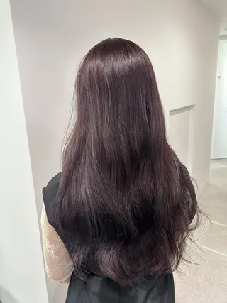 ロング カラー 愛結 暖色カラー🎀🩰のヘアスタイル