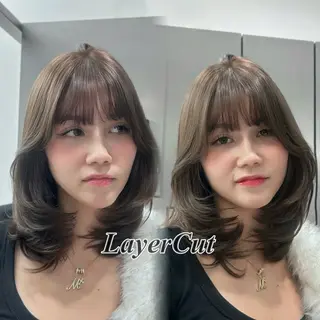 ロング 大人レイヤー/艶髪 🇺🇸TOMONAのヘアスタイル