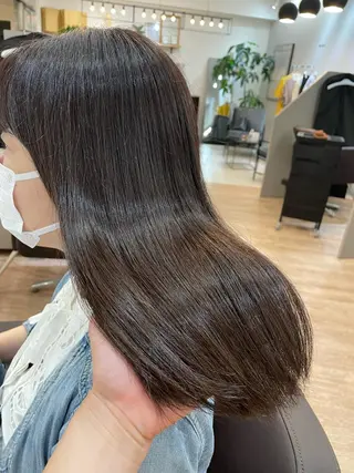 セミロング カラー 阪急/箕面/髪質改善 /千夏のヘアスタイル