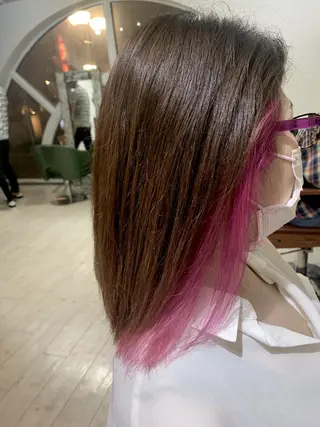 ミディアム Orque deux 伊藤丈晴のヘアスタイル