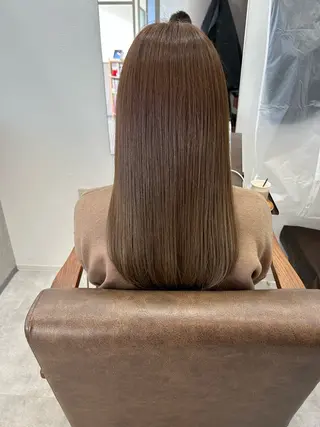 セミロング 髪質改善 代表久保田のヘアスタイル