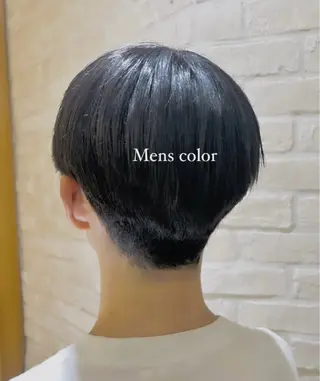 カラー メンズ 佐藤 貫成のヘアスタイル
