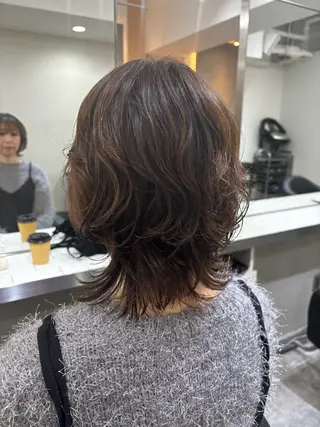 ミディアム Viot 銀座 樋口 桃佳のヘアスタイル