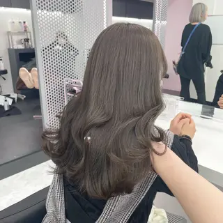 セミロング 🤍韓国トレンド ヘア🤍miku🤍のヘアスタイル