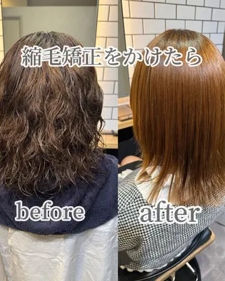 ミディアム エクステ/髪質改善 艶カラー/hiraiのヘアスタイル