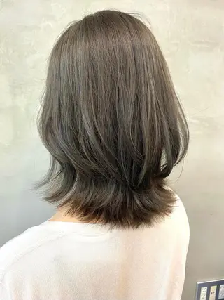 セミロング カラー 🫧透明感カラー🫧 OIKAWAのヘアスタイル