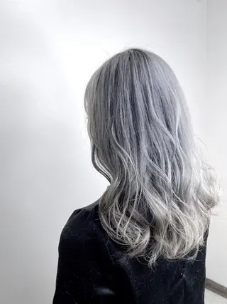 ロング カラー カットモデル 募集✨のヘアスタイル