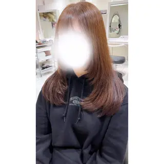 ロング カラー 韓国ヘア 🎀中川綾乃🎀のヘアスタイル