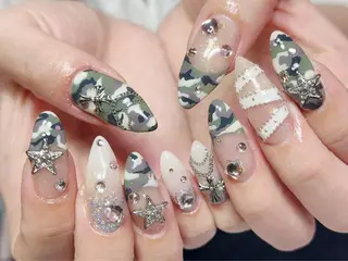 ネイル Nail Atelier IamI所属・アイアムアイ 大村磨衣のネイルデザイン