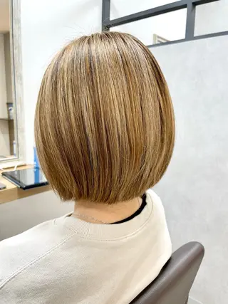 ショート カラー 髪質改善×METEO 店長 貞松直也のヘアスタイル