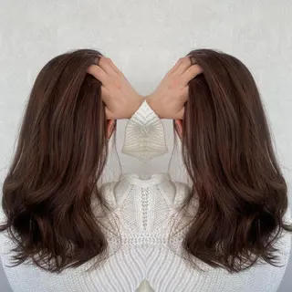 ロング カラー tocca 💜石田愛結💜のヘアスタイル