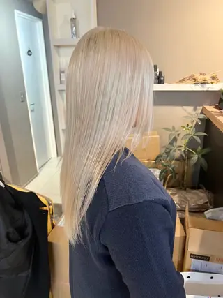 ロング カラー daiki 原宿のヘアスタイル