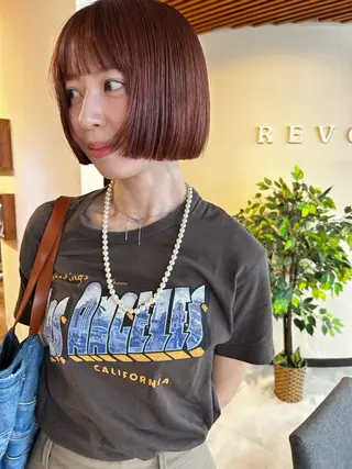 ショート 透明感/レイヤー/ 武士るな🌿‬のヘアスタイル