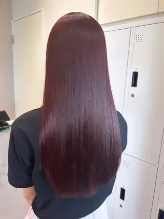 ロング カラー ブリーチなしWカラー 🎀韓国ヘア/amiのヘアスタイル