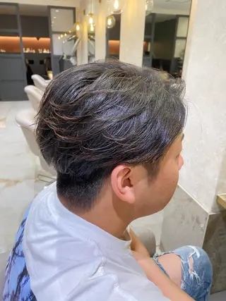 パーマ メンズ CIEL天六店 三上春のヘアスタイル