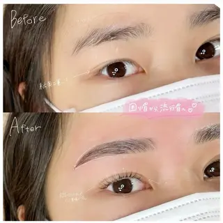 アイブロウ shida uranのマツエク・マツパデザイン
