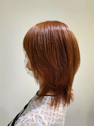 ショート カラー 鹿児島 聖来のヘアスタイル