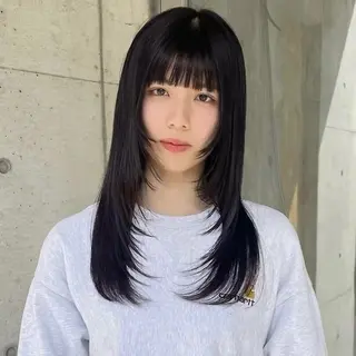 ロング 似合わせカラー🪩 SAYA 👗のヘアスタイル