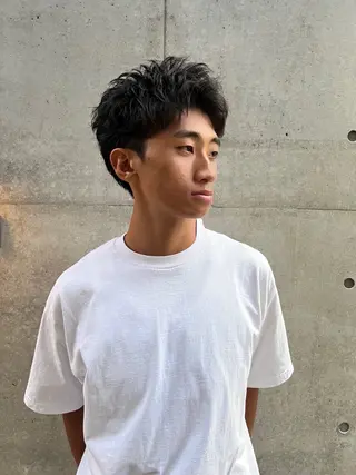 メンズ 大阪メンズパーマ /スパイキー/らいのヘアスタイル