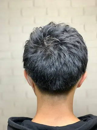 ミディアム 田中 心のヘアスタイル