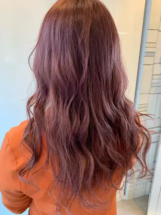 セミロング カラー 美髪形成！色素改善！ 秋田　和輝のヘアスタイル
