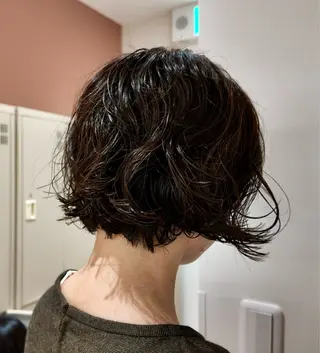 ショート レイヤー/ナチュラル 特化西宮北口/みなみのヘアスタイル