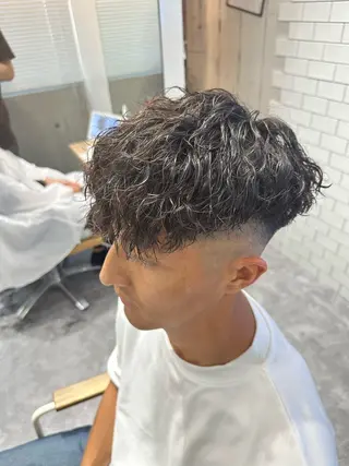 パーマ メンズ 💎メンズカット /パーマ/細野💎のヘアスタイル