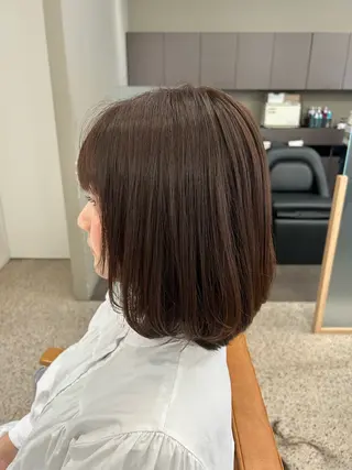 ミディアム unica by milly 【緑地公園】所属・大野 優希のヘアスタイル