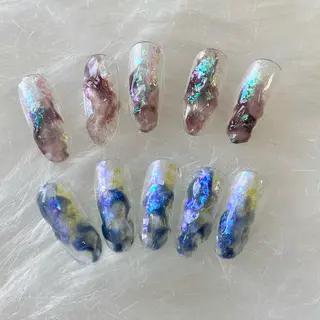 ネイル Ray. ／綺麗目ニュアンスのネイルデザイン