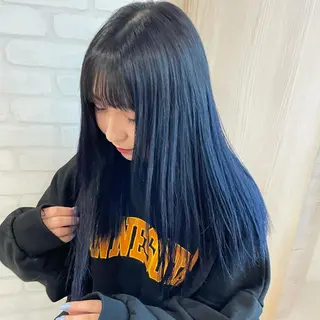 ロング 🦄艶カラー×韓国 NANA💎🐬のヘアスタイル