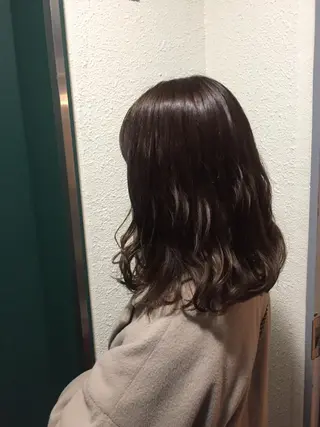 ミディアム カラー 💘透明感カラー💘 沖本 将宏のヘアスタイル