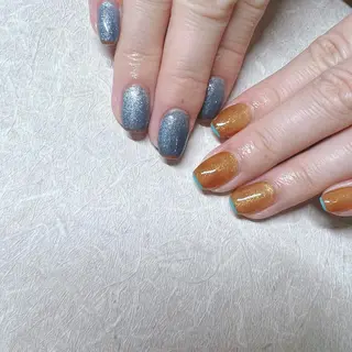 カラー ネイル Cozy_ ilumのネイルデザイン