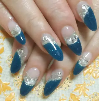 ロング Sunny&RoyGBiv所属・hiranaka mayuのネイルデザイン