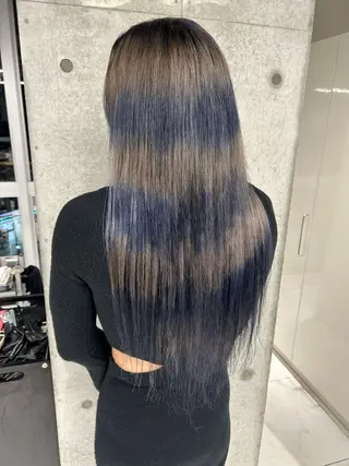 ロング ️💜akari💜 ハイトーン/レイヤーのヘアスタイル