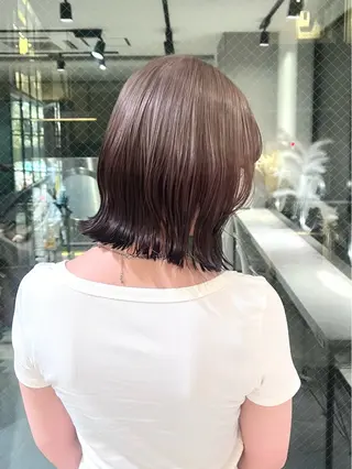 ショート カラー Qin所属・ハイトーン特化 🌟  ミキのヘアスタイル