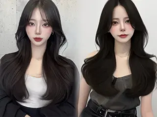 ロング カラー 渋谷韓国ヘア🇰🇷 SAYAKA🩶ᩚのヘアスタイル