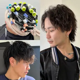 ショート パーマ メンズ ✂️大人のデザイン vivid✂️のヘアスタイル